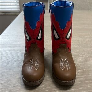 Marvel Spider-Man Kids Boots size 10